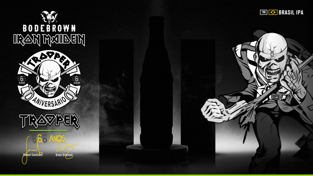 Cerveja iron Maiden