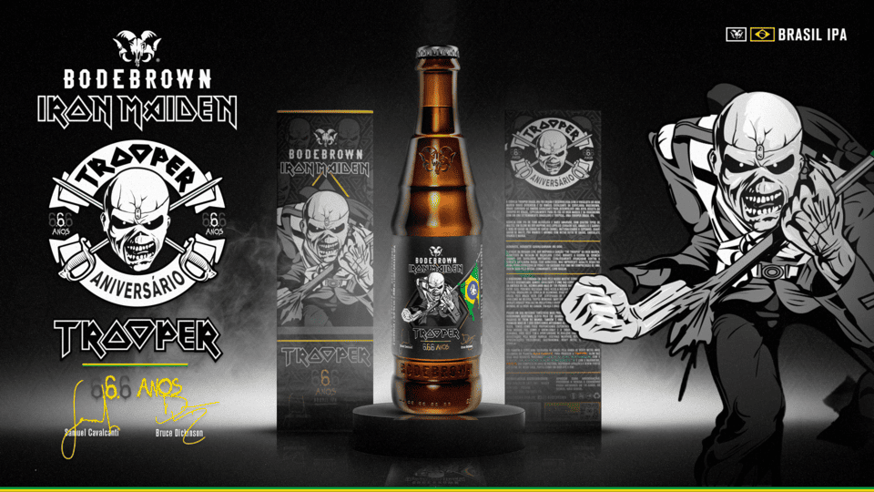Cerveja iron Maiden