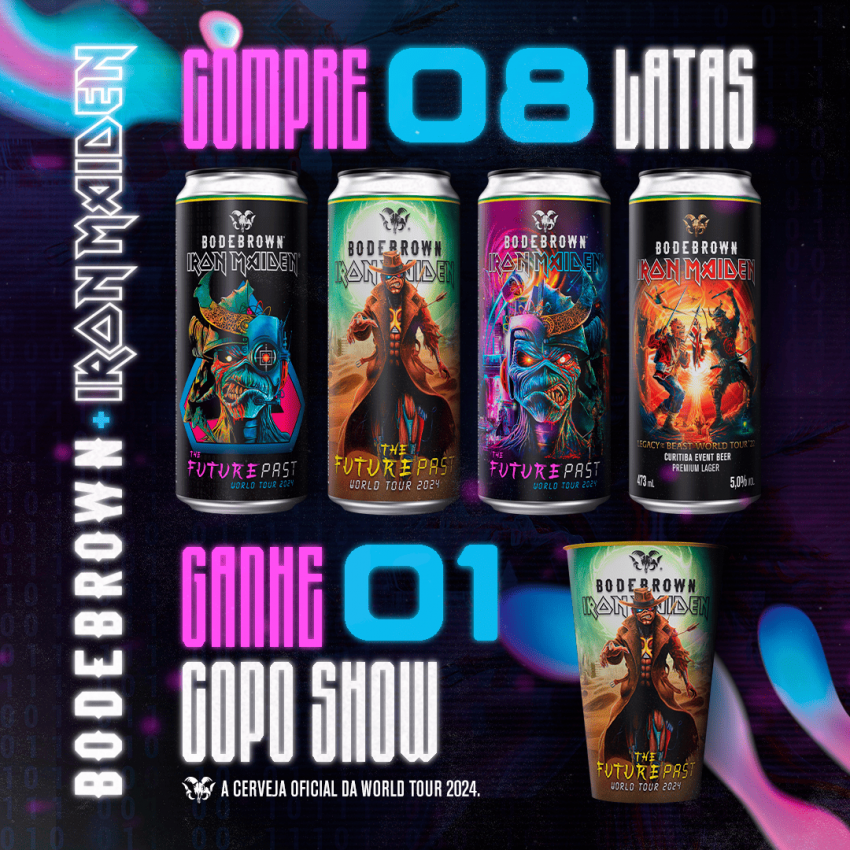 Pack 8 Lagers The Future Past com Copo "Deserto"