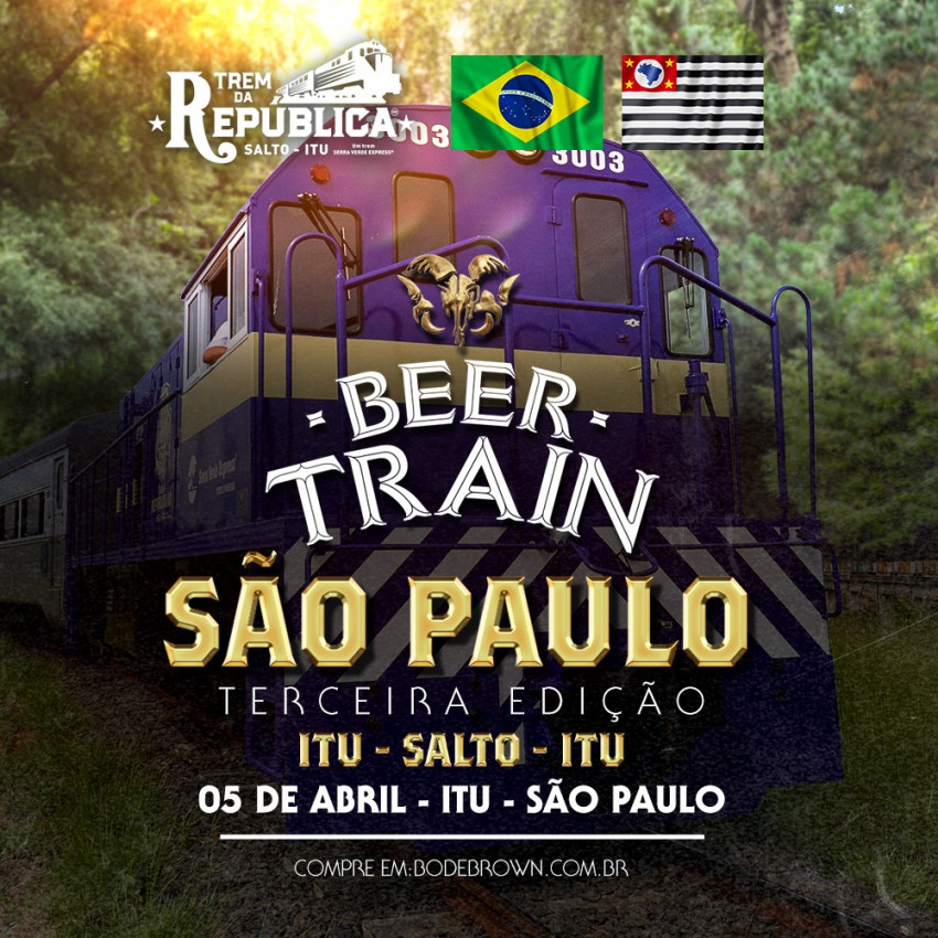Beer Train São Paulo Ed. 3 - Itu a Salto
