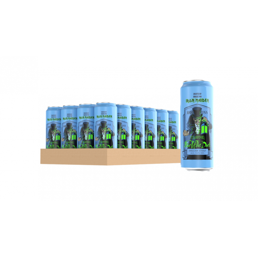 Pack 24 Trooper Fear of the Dark Iron Maiden - Latas 500mL