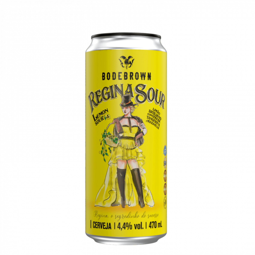 Cerveja Bodebrown Regina Lemon Sour 473mL