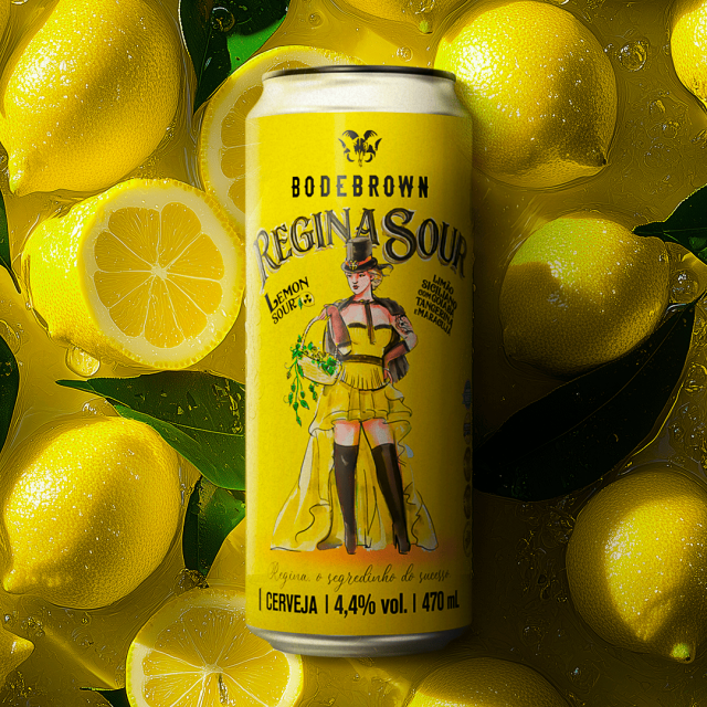Cerveja Bodebrown Regina Lemon Sour 473mL