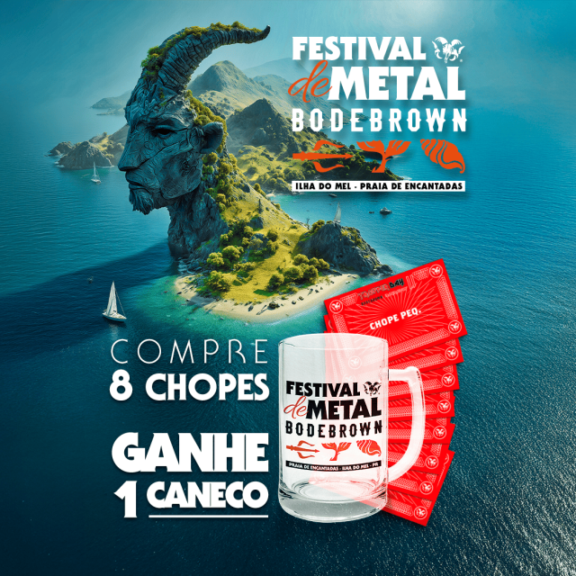 Combo 8 Chopes + Caneca Grátis - Ilha do Mel