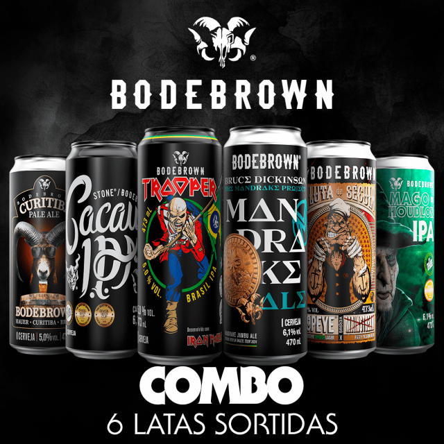 combo de cervejas artesanais bodebrown