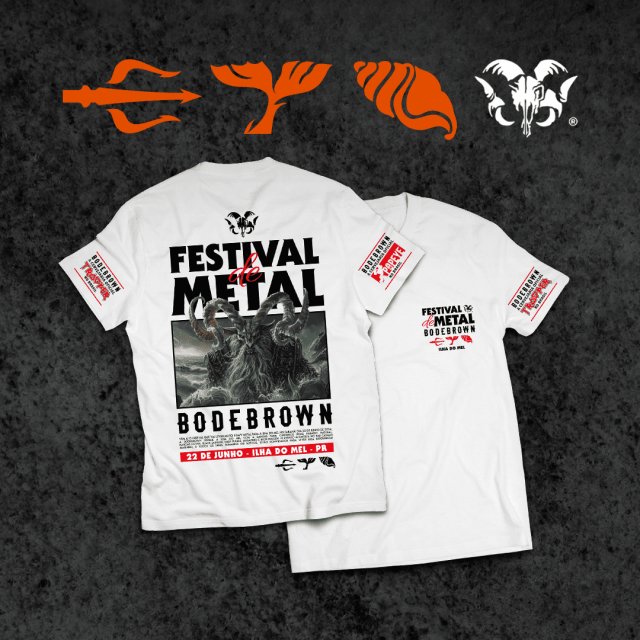 Camiseta Festival de Metal Bodebrown - Ilha do Mel