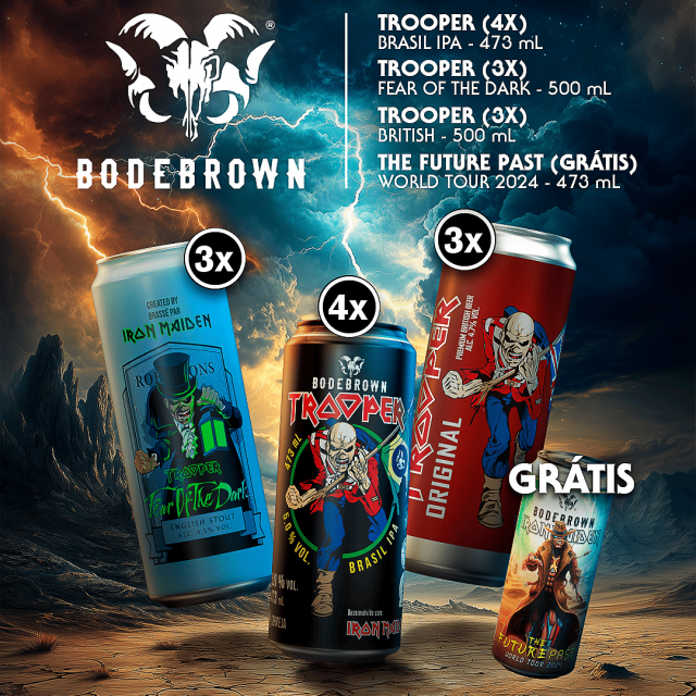 Combo Troopers - Importadas e Nacional + Cerveja Grátis