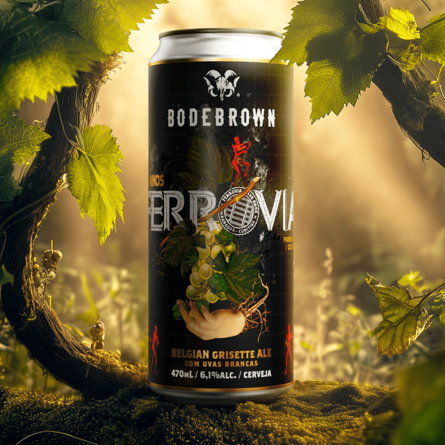 Cerveja Bodebrown / Serra Verde Express - Grisette Ferrovia 140 anos