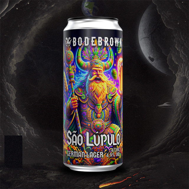 Cerveja Bodebrown São Lúpulo - Lata 473ml