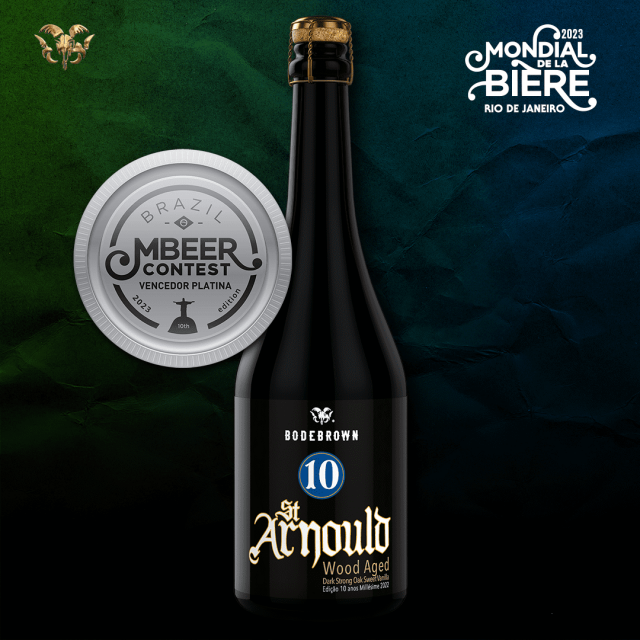 Medalha de platina mondial de la biere mbeer
