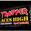 Luminoso de cerveja Trooper Aces High Iron Maiden