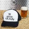 Boné Trucker Beer Train - Branco - 1