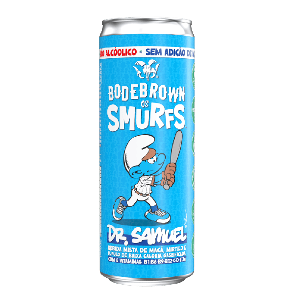BODEBROWN SMURFS DR. SAMUEL - Bebida Mista Gaseificada