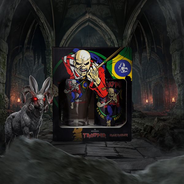 Kit Trooper Brasil IPA   Copo Pint Eddie 1