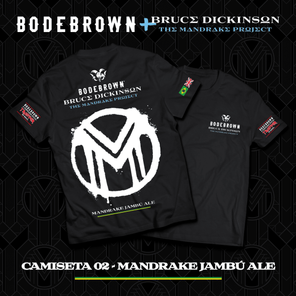 Camiseta Mandrake Jambu Ale Bruce Dickinson