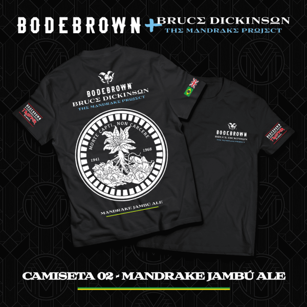 Camiseta Mandrake Jambu Ale Bruce Dickinson