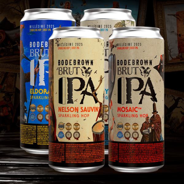 Combo 4 Brut IPAs Bodebrown