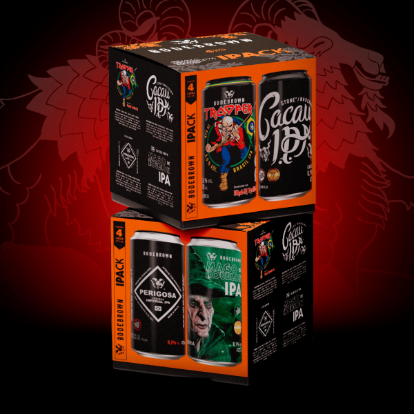 IPACK Bodebrown - 4 IPAs da Bodebrown em lata