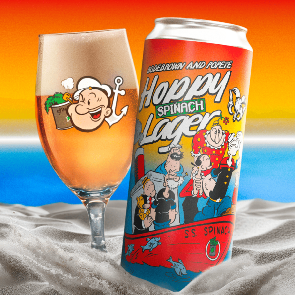 Cerveja Bodebrown Popeye Hoppy Lager - Lata 470ml