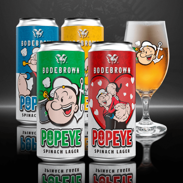 Combo 4 Popeye + Taça Popeye