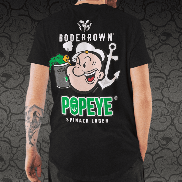 Camiseta Popeye Spinach Lager