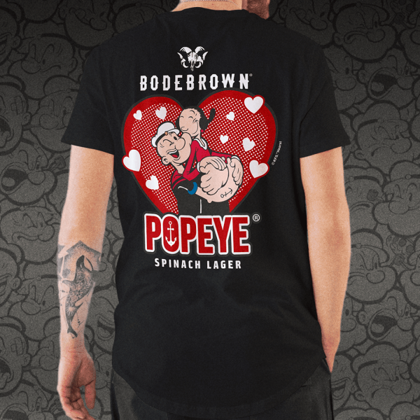 Camiseta Popeye e Olívia
