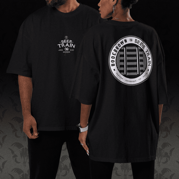 Camiseta Bodebrown Beer Train - Branco