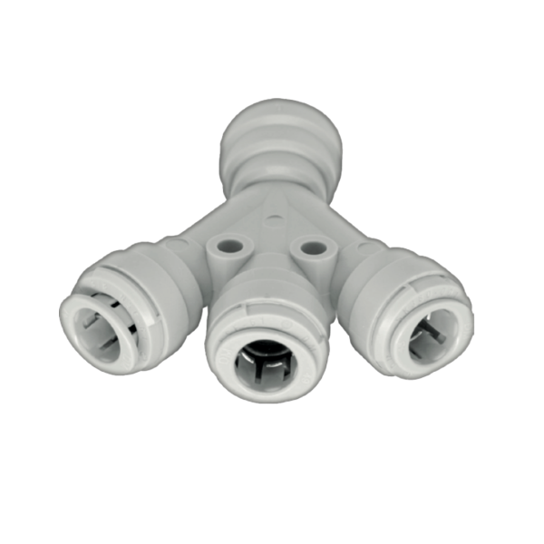 DMFit Conexão Rápida - DIvisor 3 vias 3/8" x 3/8"