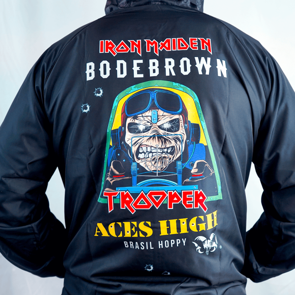 Jaqueta Corta-vento Trooper Aces High - Iron Maiden