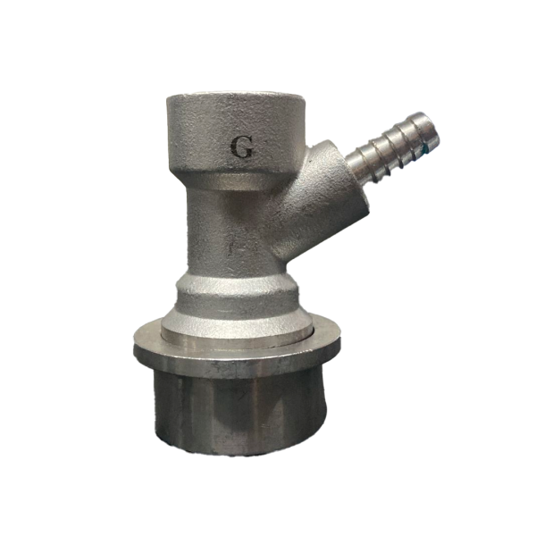 Conector Ball Lock de Inox - Gás