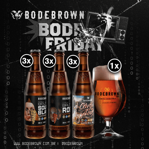 Combo Cervejas Frutadas: 9 Garrafas + Taça Grátis