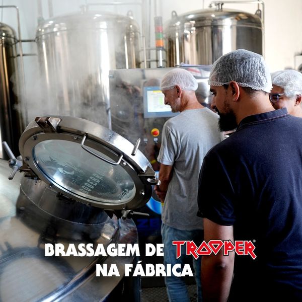 Brassagem Noturna - 23/04 - Trooper Brasil IPA