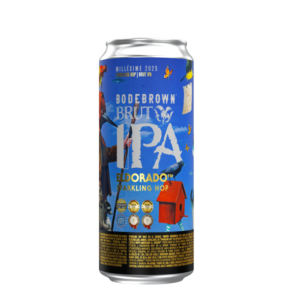CERVEJA BODEBROWN BRUT IPA EL DORADO - LATA 470ML
