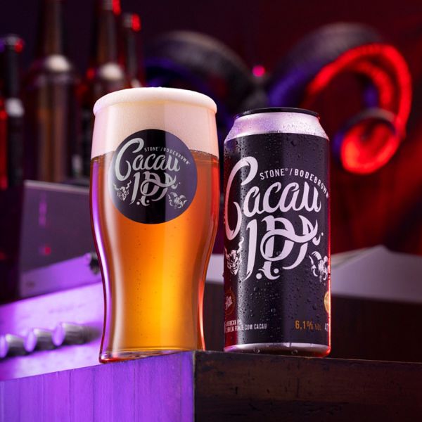 Cerveja Cacau IPA - Stone / Bodebrown - Lata 473mL