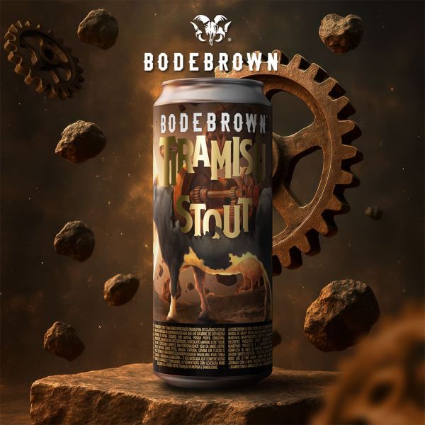 CERVEJA BODEBROWN TIRAMISÚ STOUT - 470ML
