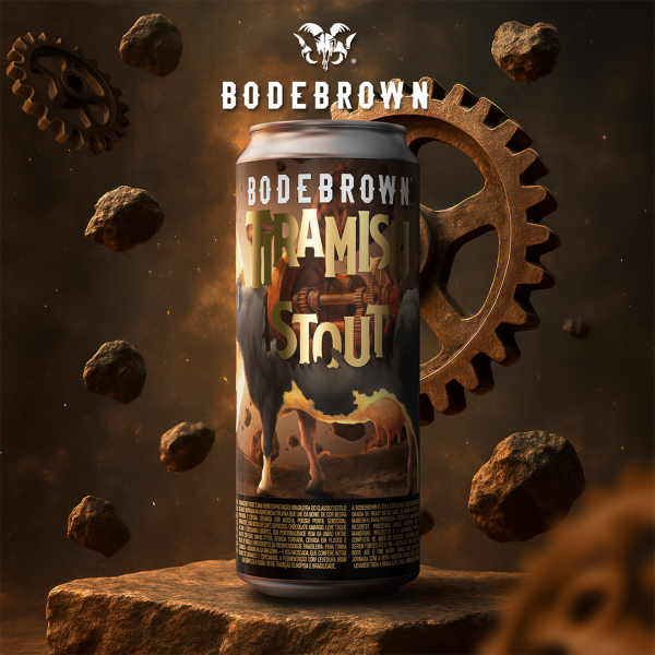 CERVEJA BODEBROWN TIRAMISÚ STOUT - 470ML
