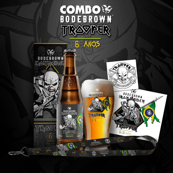 Combo Trooper Brasil IPA 6.6.6. Anos