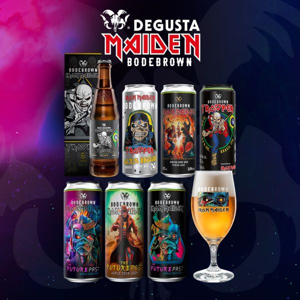 Combo Cervejas Iron Maiden