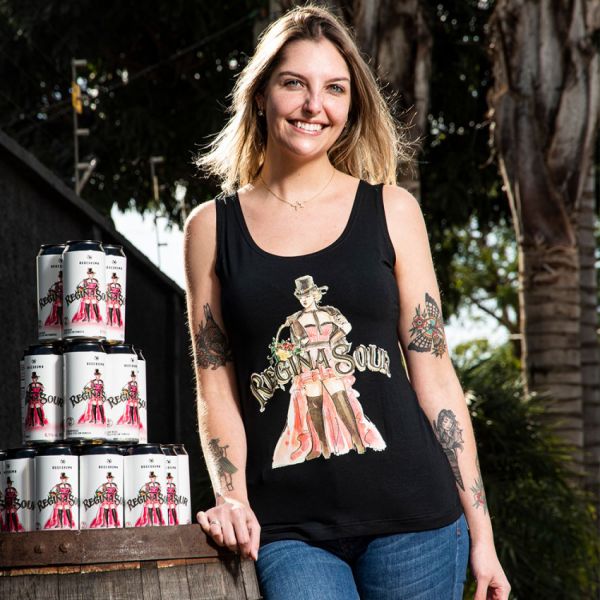 Regata Regina Sour - Feminina Preta