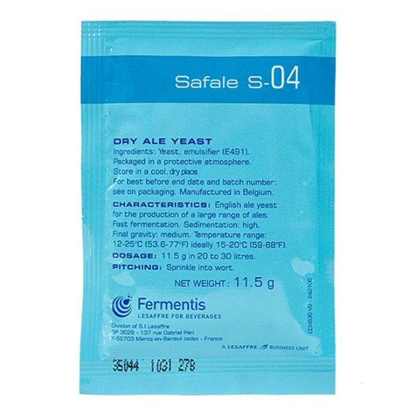 Levedura Fermentis - S 04