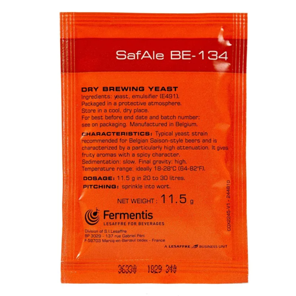 Levedura Fermentis - BE 134