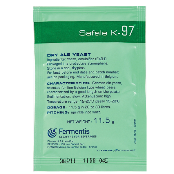 Levedura Fermentis - K 97