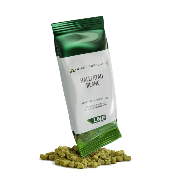Lúpulo 50g Hallertauer Blanc (9,3%)
