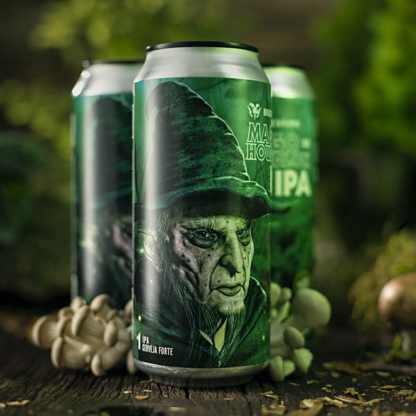 Cerveja Mago de Houblon IPA - Lata 473mL