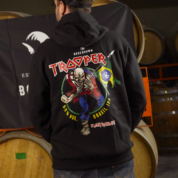Moletom Trooper Brasil IPA - Fechado (Canguru)