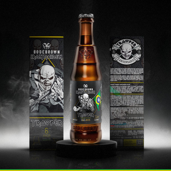 Cerveja Trooper Brasil IPA - Edi&ccedil;&atilde;o Especial 6.6.6 Anos