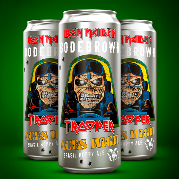 Cerveja Aces High Brasil Hoppy Ale - Lata 470ml