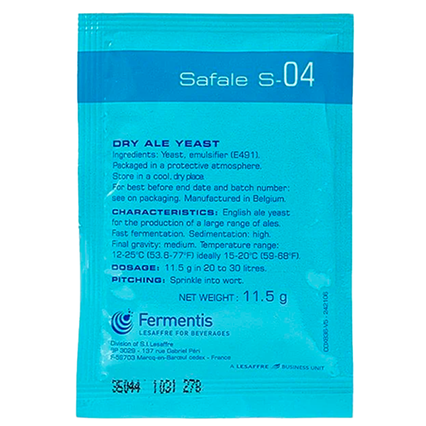 Levedura Fermentis - S 04 1