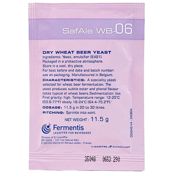 Levedura Fermentis - WB 06
