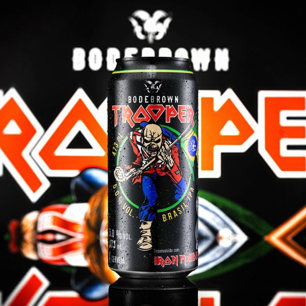 Cerveja Trooper Brasil IPA - Iron Maiden - Lata 473ml